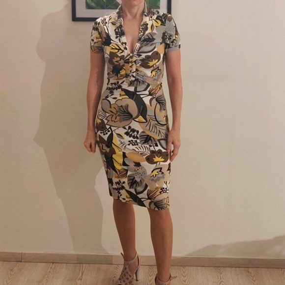 Jones Dresses & Skirts - Flower Printed Jersey Midi Dress (Germany)